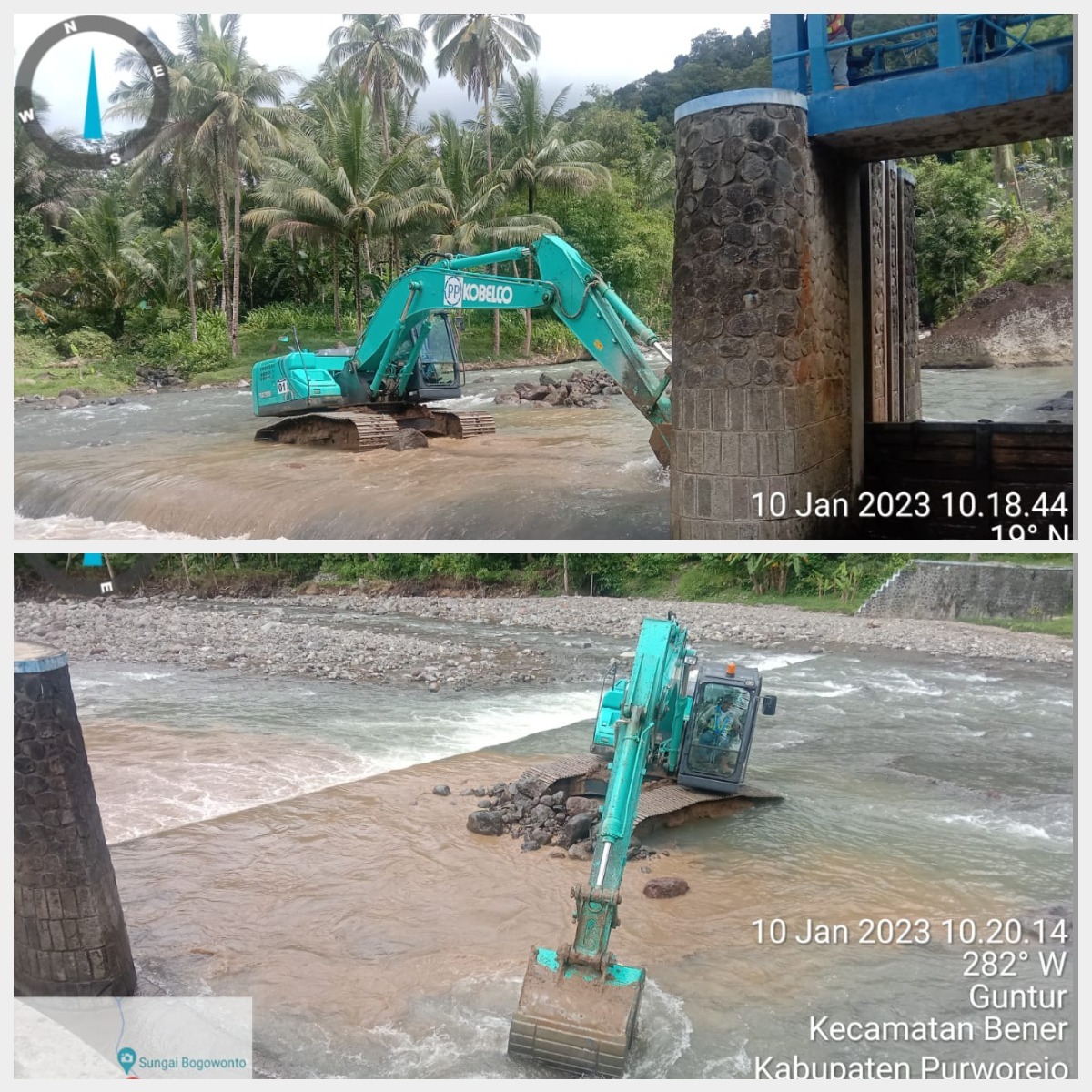 NORMALISASI SEDIMEN DI BENDUNG GUNTUR