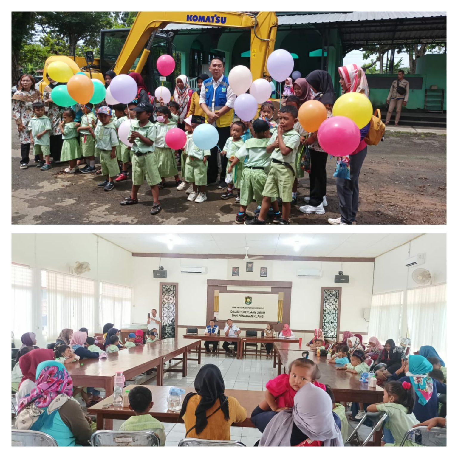KUNJUNGAN ANAK DIDIK POS PAUD