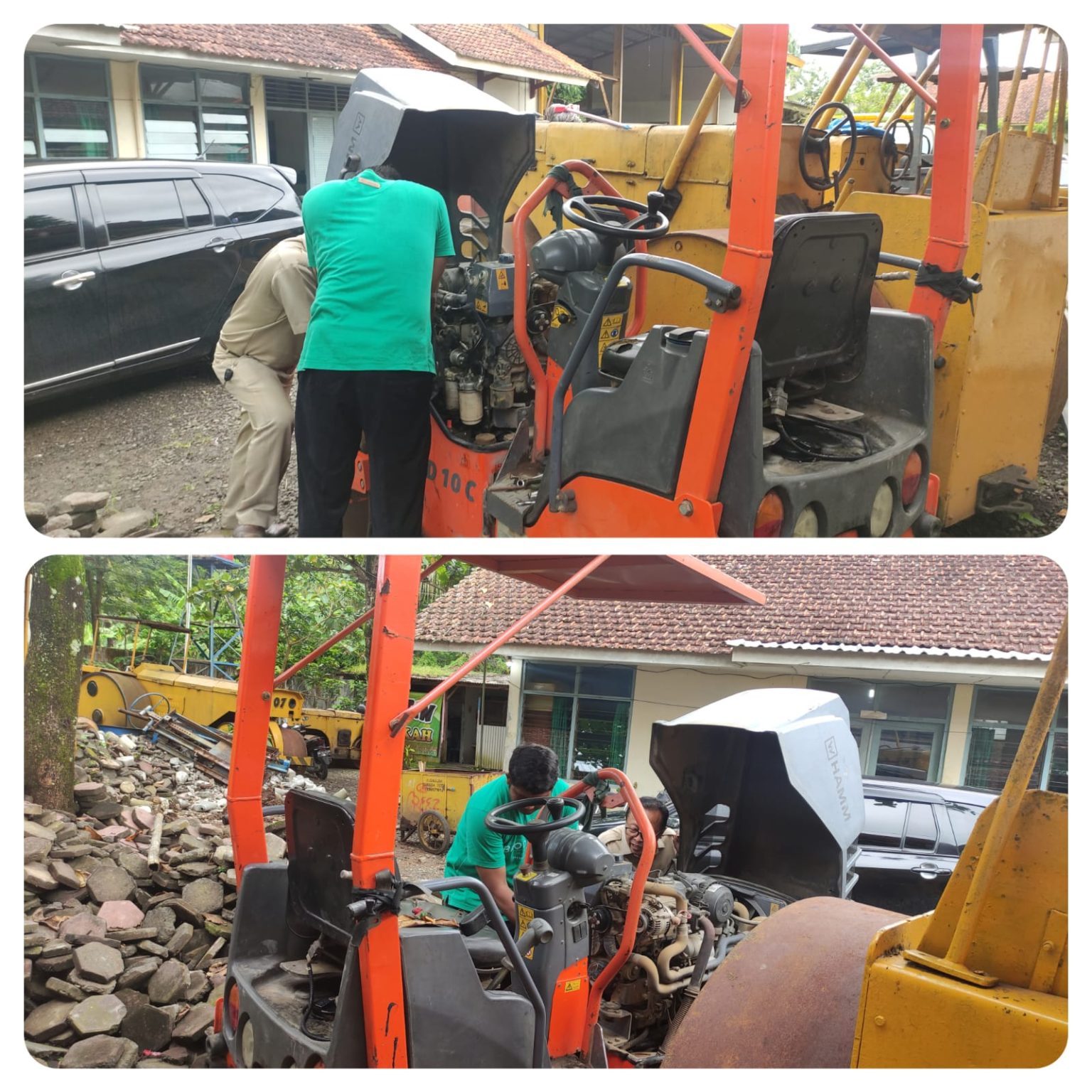 Perawatan Rutin Tandem Roller