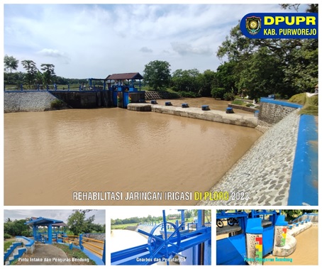 UJI ALIRAN PASCA REHABILITASI JARINGAN IRIGASI DI PLORO