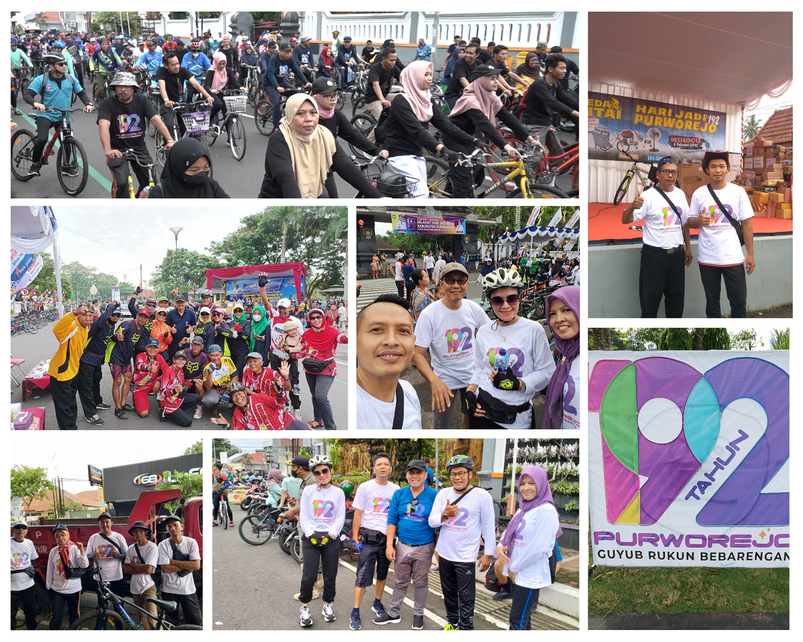 Gowes Menyambut Hari Jadi Kabupaten Purworejo Ke 192