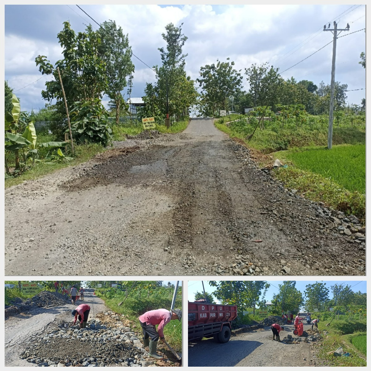 Penanganan Jalan Berlubang