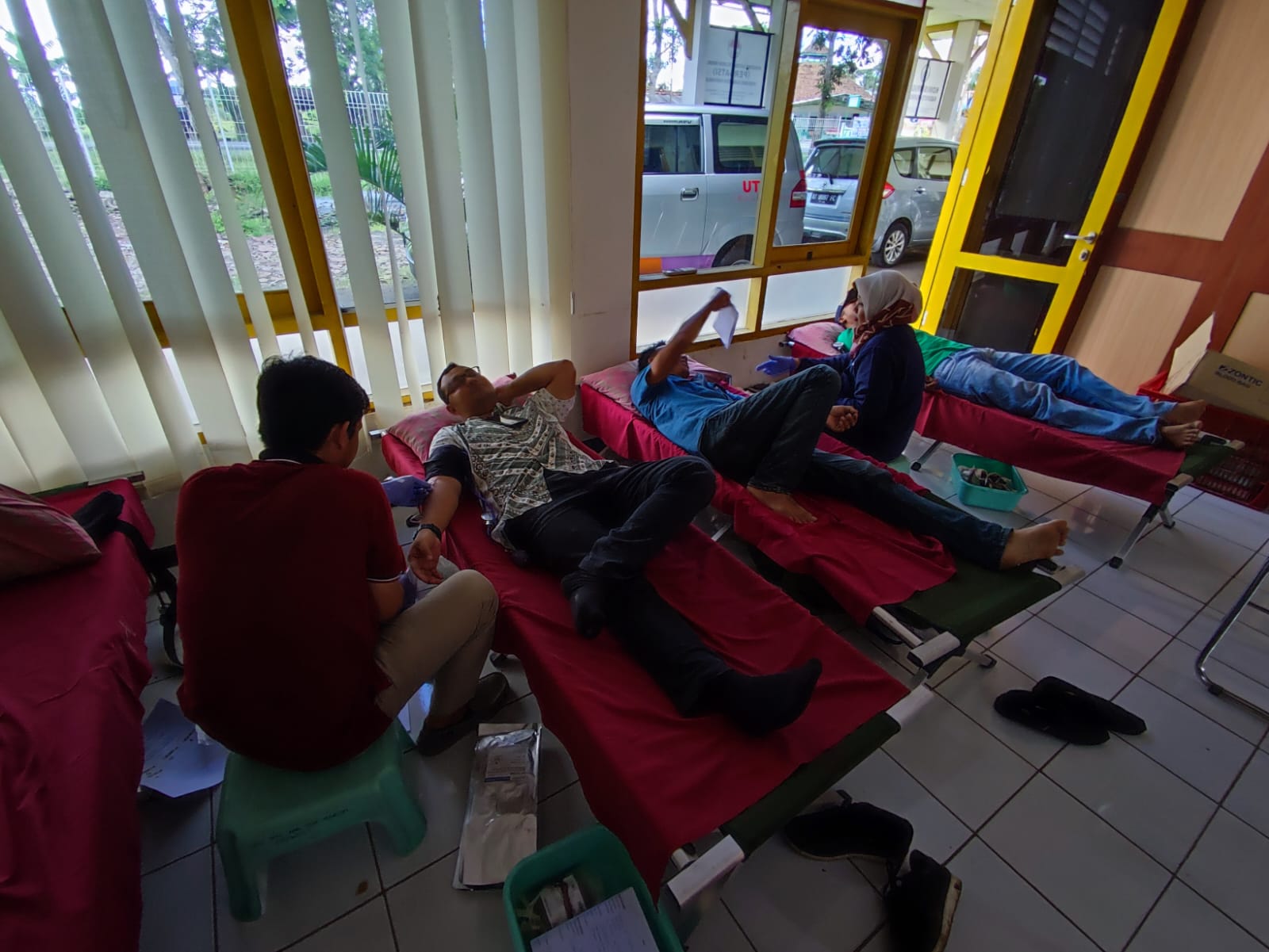 Kegiatan Donor Darah di DPUPR