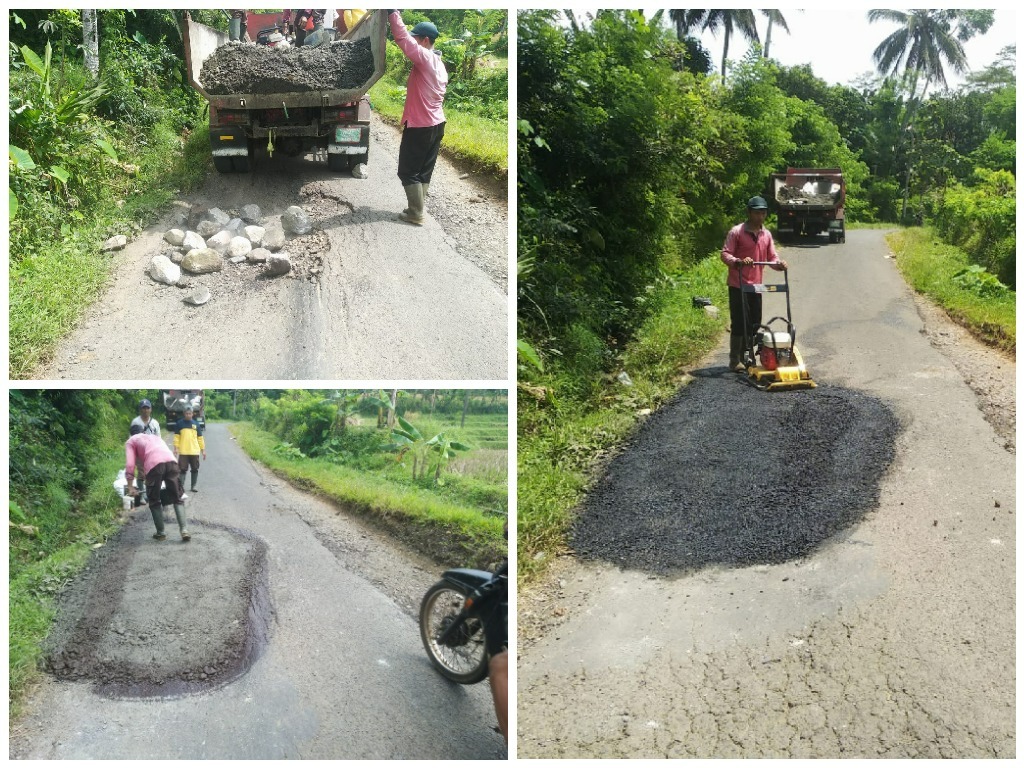 Penanganan Jalan Berlubang Ruas Jalan Redin – Tlogosono