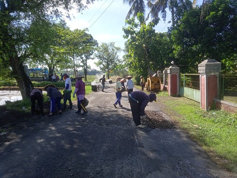 Kegiatan Rutin Pemeliharaan Jalan  Ruas Tamansari – Sruwoh
