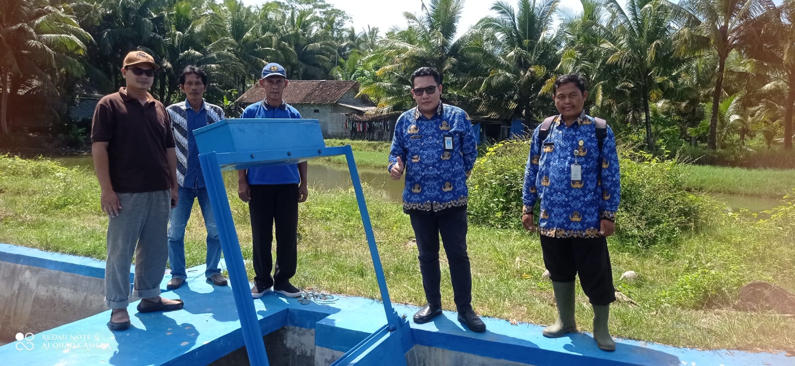 Pemeriksaan Lapangan Serah Terima Akhir (FHO)  Pekerjaan Rehabilitasi Jaringan Irigasi DI Gedangan