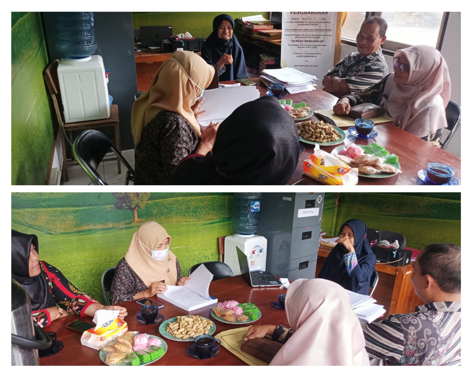 Kunjungan Studi Arsip Inspektorat Kabupaten Purworejo ke DPUPR Kabupaten Purworejo