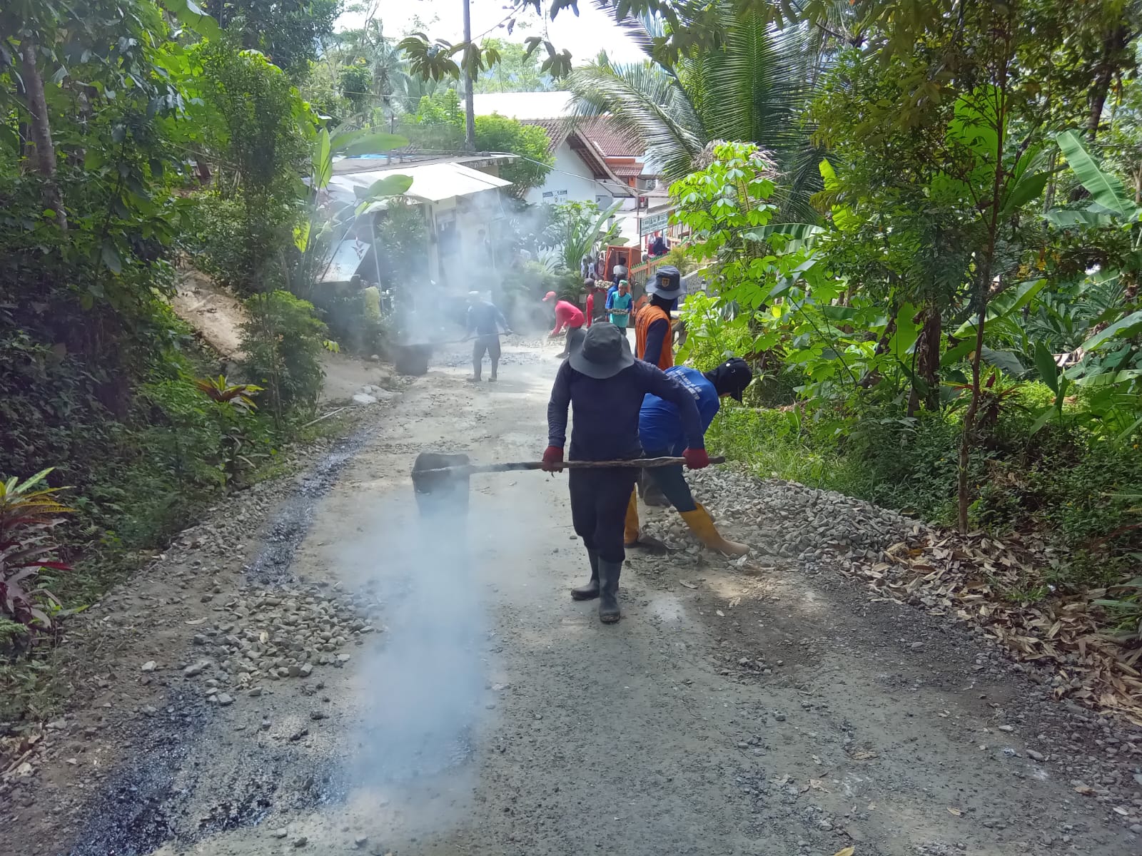 Pemeliharaa Rutin Ruas Jalan Blimbing-Somoleter