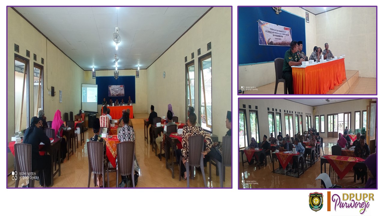 Pembinaan Perkumpulan Petani Pemakai Air (P3A)  Dharma Tirta “Tirta Aji” Desa Kaliurip Kecamatan Bener