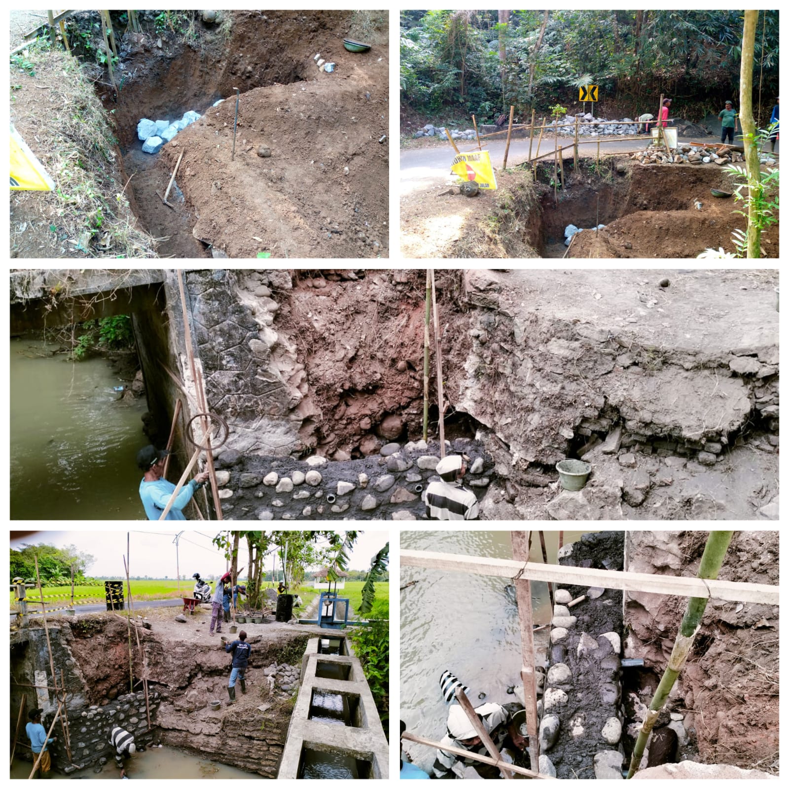 Kemarau Telah Tiba, UPT PJI Wilayah Purwodadi Perbaiki Jembatan dan Gorong-gorong