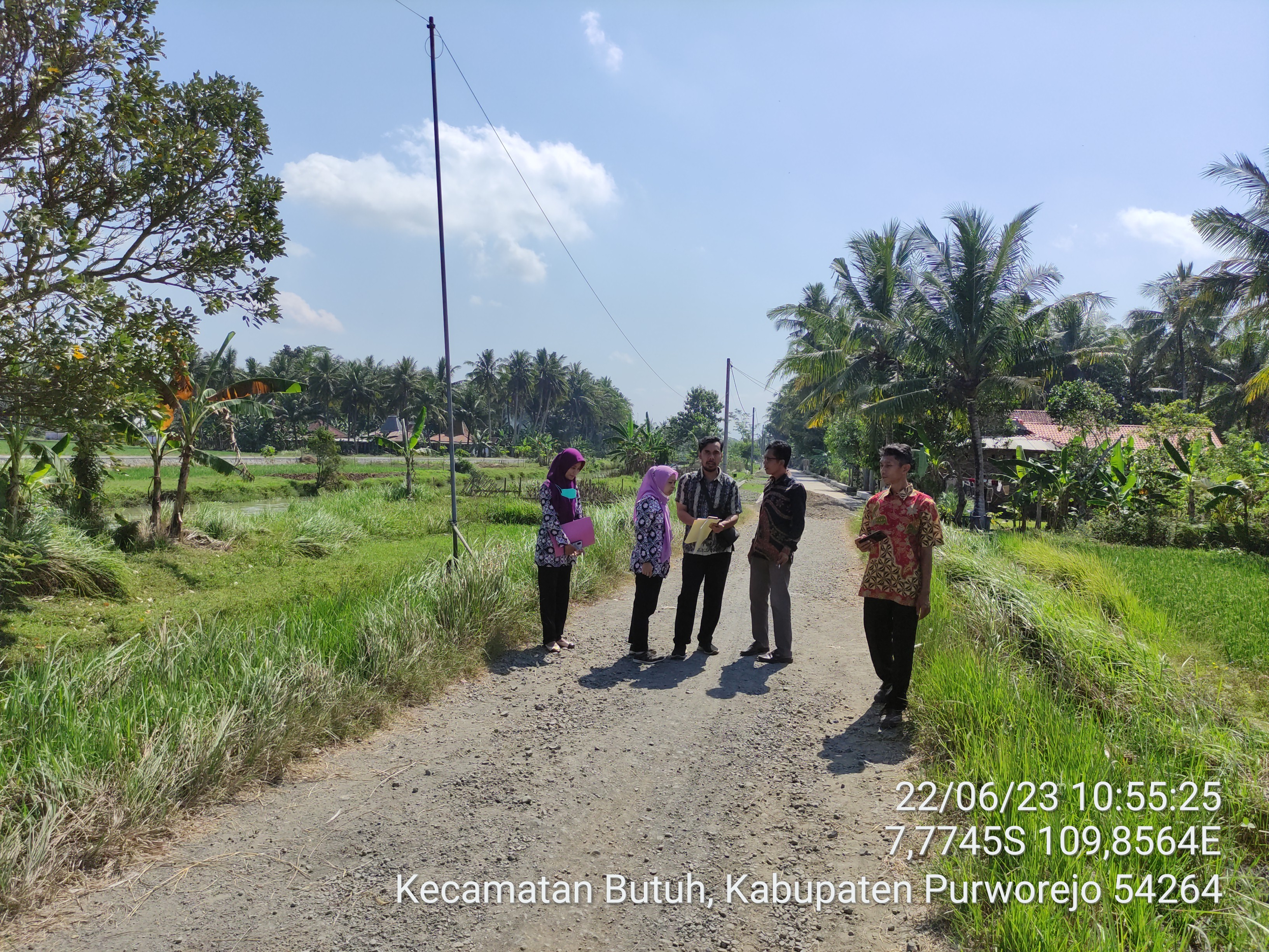 VERIFIKASI LAPANGAN  BANKEUDES JALAN POROS DESA TAHUN 2023
