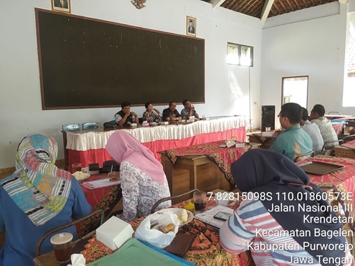 Monitoring Pelaksanaan Kegiatan PAMSIMAS di Desa Krendetan