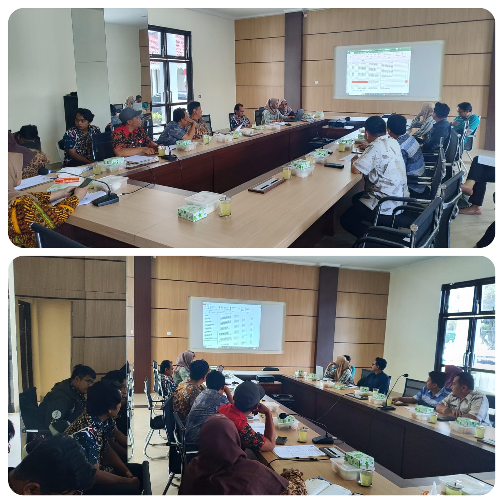Rapat Koordinasi Pensertifikatan Tanah Jalan Milik Pemerintah Kabupaten Purworejo yang di hadiri oleh Kepala Bidang Bina Marga DPUPR