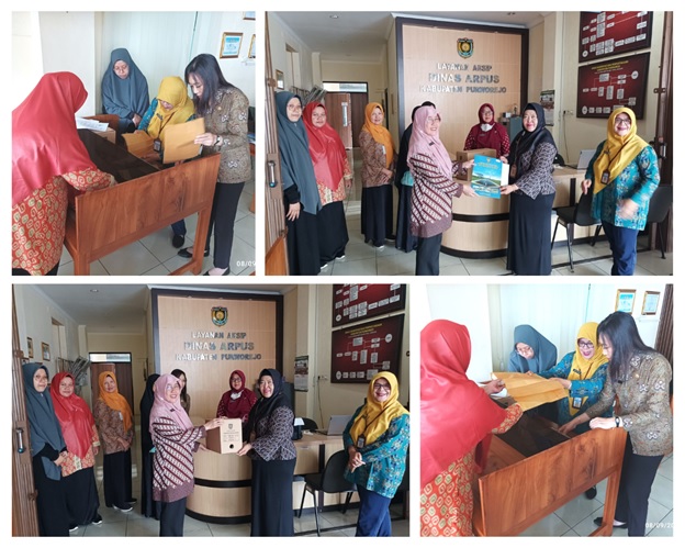 Penyerahan Arsip Statis DPUPR Kab. Purworejo Ke Disarpus Kab. Purworejo