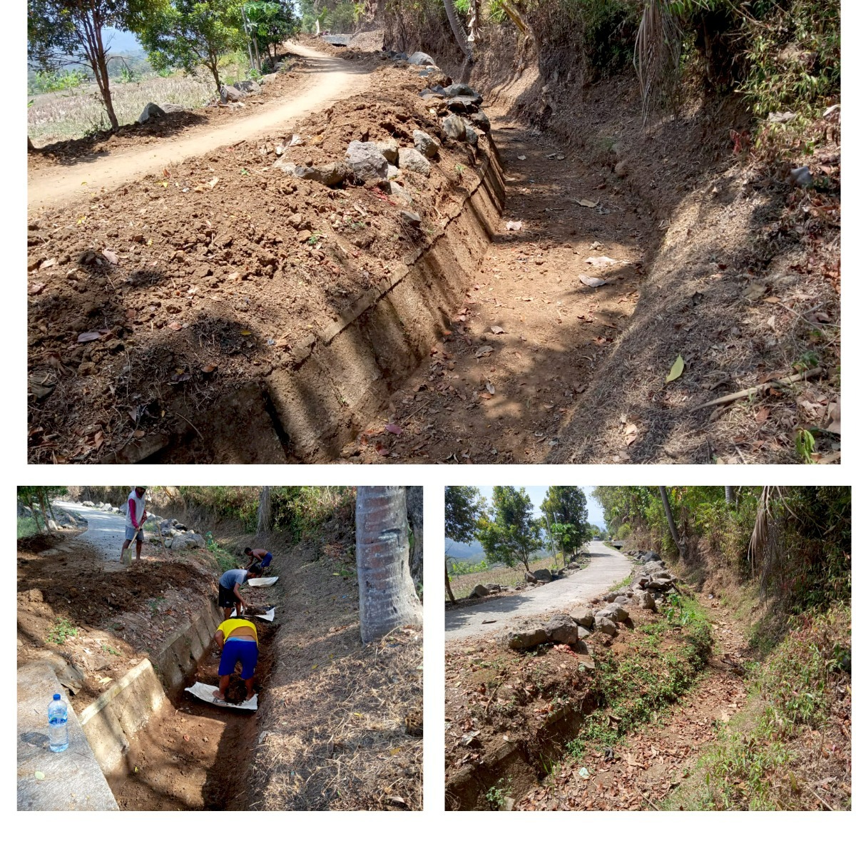 Pengangkatan Sedimen di Saluran Air