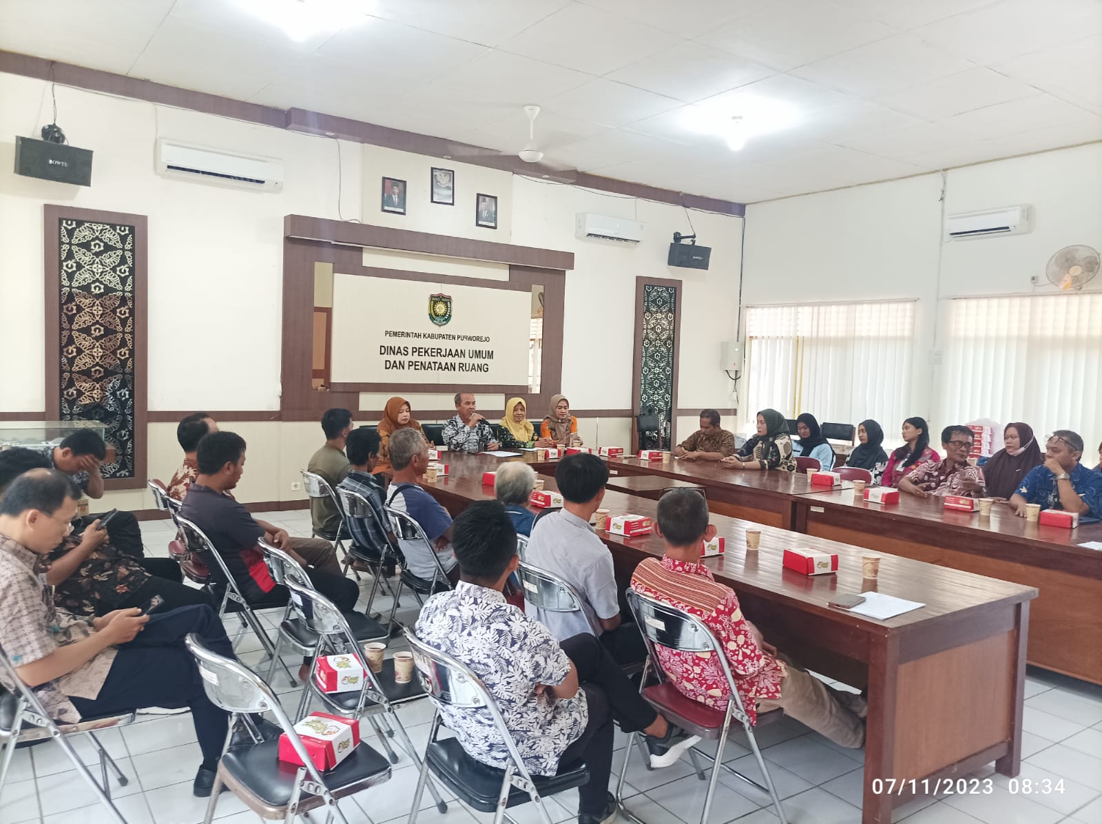 Pembinaan Karyawan Sekretariat DPUPR Kabupaten Purworejo