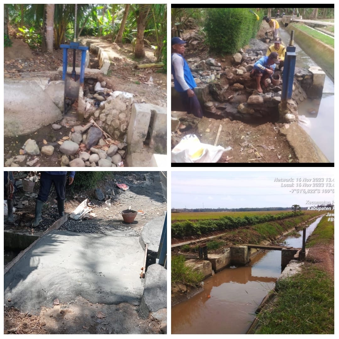 Perbaikan Pintu Sadap Tegalaren