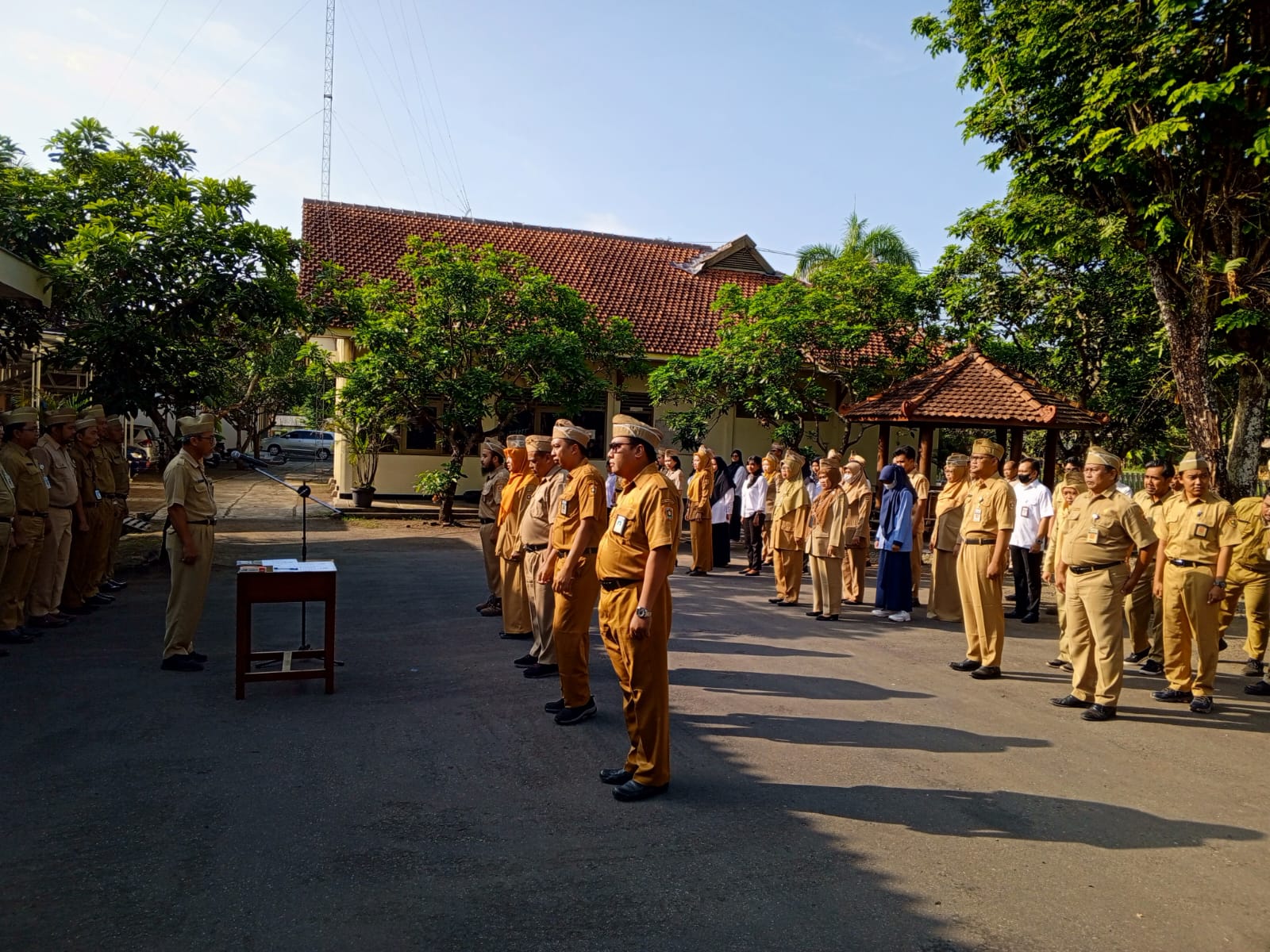 Apel Pagi Hari Senin 18 Desember 2023