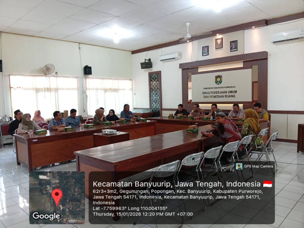 DPUPR Kabupaten Purworejo Terima Kunjungan Kerja Komisi B DPRD Kabupaten Temanggung