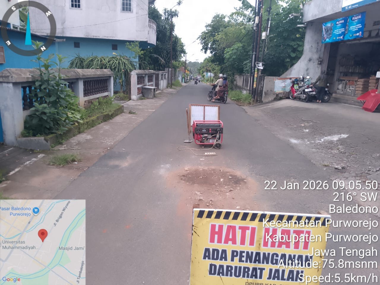Perbaikan Gorong-Gorong di Jalan Brigjen Wiyono