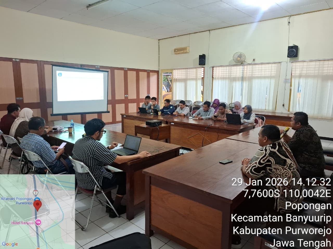 KONSULTASI PERMOHONAN SLF GEDUNG LABORATORIUM KESEHATAN DAERAH KABUPATEN PURWOREJO