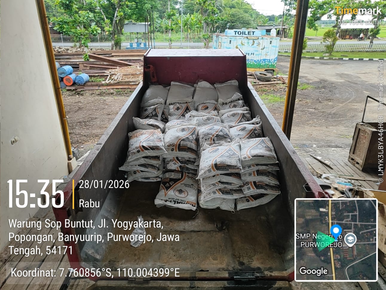 UPT Pemeliharaan Jalan dan Irigasi Wilayah Kemiri Ambil Asbuton untuk Perbaikan Jalan Winong–Girijoyo