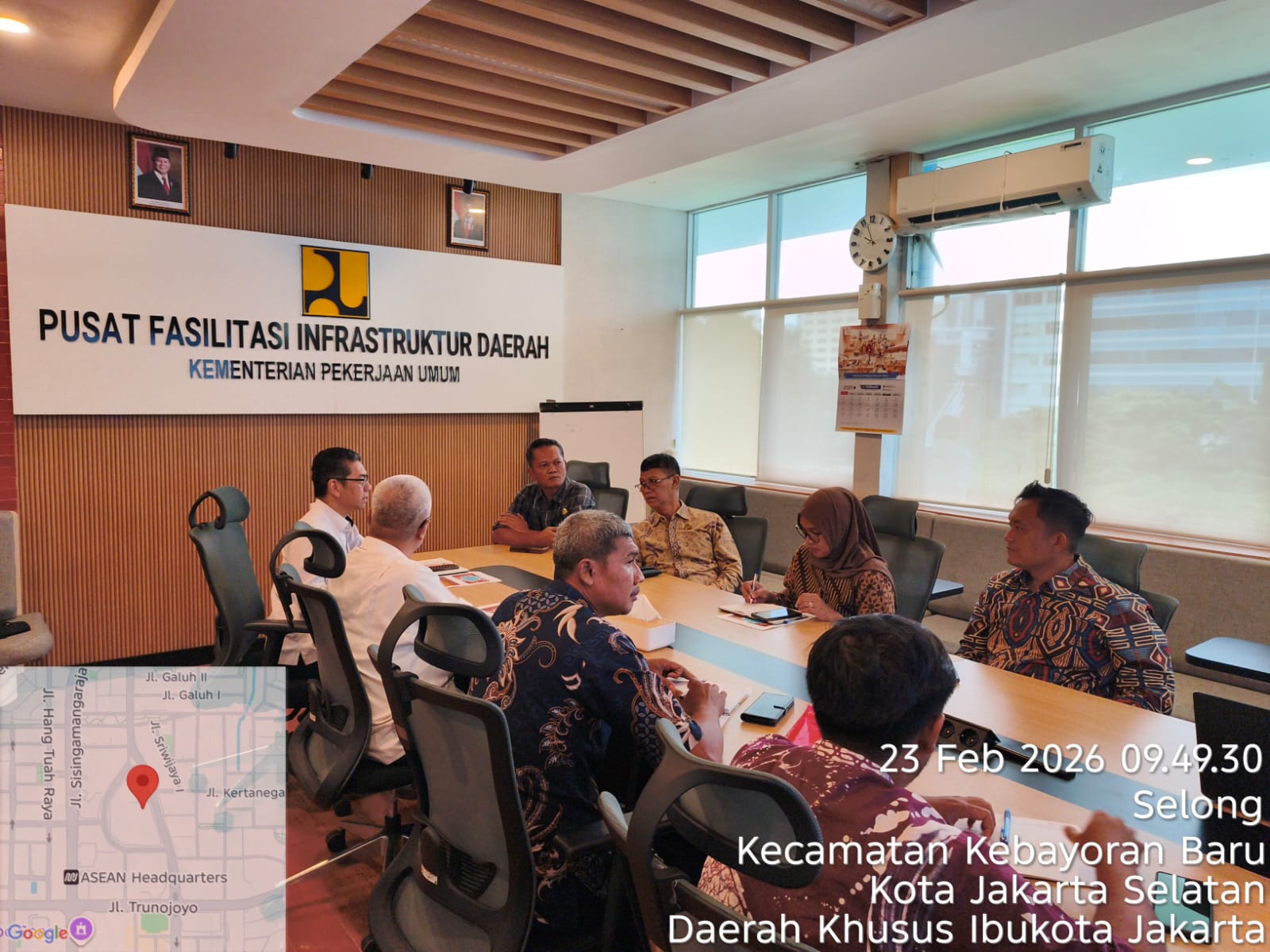 Rapat Konsultasi dengan Kementrian PU RI Terkait Penguatan Dukungan Pemerintah Pusat Terhadap Pembenahan Jalan Daerah Di Kabupaten Purworejo