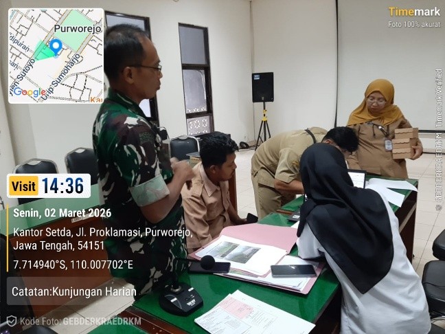 Desk Lokasi Calon Koperasi Desa/Kelurahan Merah Putih (KDKMP) yang Direncanakan Berada di Kawasan Hutan Produksi Kabupaten Purworejo