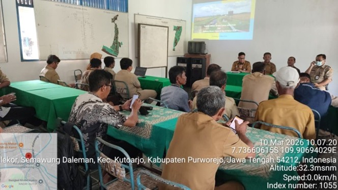 DPUPR  Gelar Evaluasi Tanam MT I dan Rencana MT II Tahun 2026 di UPT PJI Kutoarjo