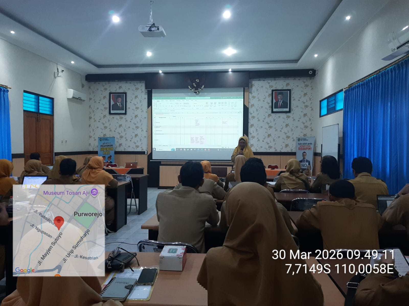 DPUPR Purworejo Ikuti Monev Tindak Lanjut Atensi KPK RI oleh Inspektorat Daerah