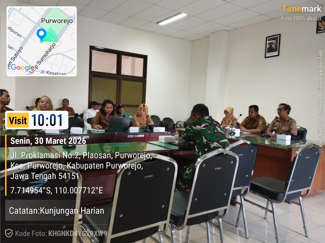 Rapat Pembahasan dan Sinkronisasi Data Penggunaan Kawasan Hutan untuk Pembangunan Fisik Gerai, Pergudangan dan Kelengkapan KDMP