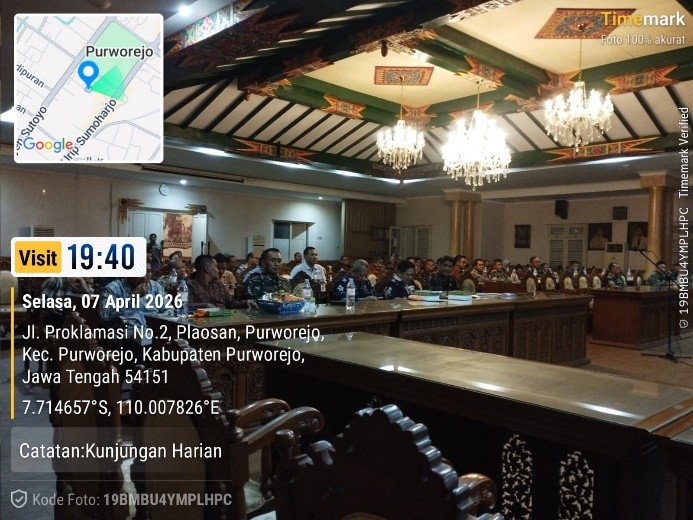 Rapat Koordinasi Strategi Percepatan Pembangunan Koperasi Desa/Kelurahan Merah Putih di Kabupaten Purworejo