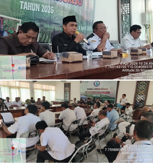 Sidang I Komisi Irigasi Kabupaten Purworejo Tahun 2026 Bahas Strategi Pengelolaan Air untuk Mendukung Ketahanan Pangan