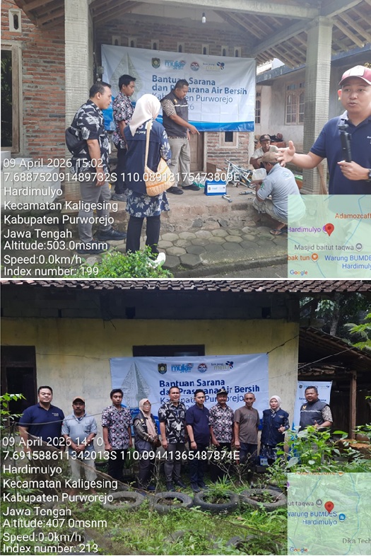 MONITORING PELAKSANAAN PROGRAM CSR AIR BERSIH DARI BANK JATENG