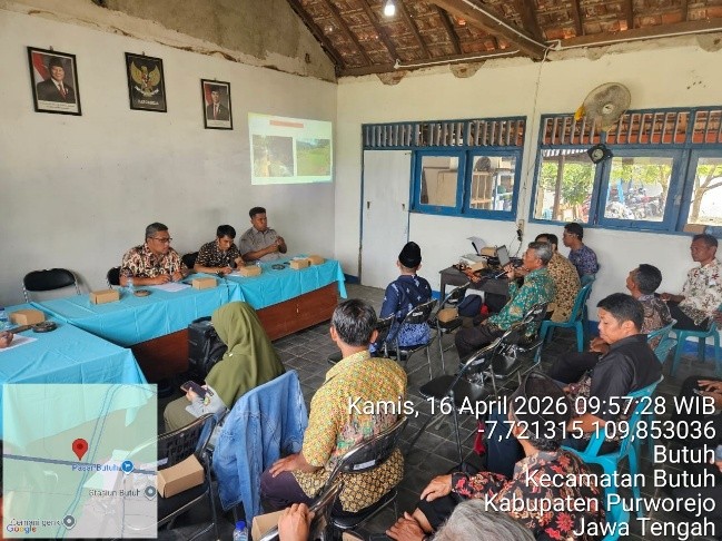 Rapat Evaluasi MT I Tahun 2025/2026 dan Rencana MT II dan III Tahun 2026 Daerah Irigasi Kewenangan Kabupaten UPT PJI Wilayah Kemiri