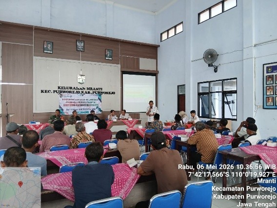 Penguatan Kapasitas Kelembagaan P3A di Kelurahan Mranti, Wujudkan Pengelolaan Irigasi yang Partisipatif dan Berkelanjutan