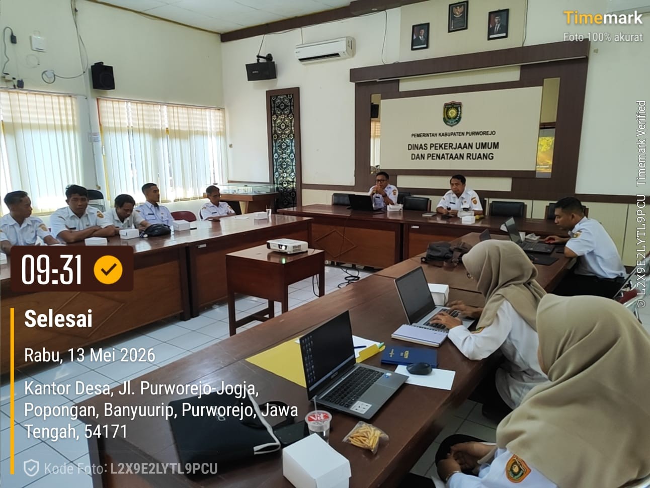 Dinas PUPR Purworejo Gelar Pelatihan Pemanfaatan Teknologi Informasi melalui Aplikasi SIMPEL LAB