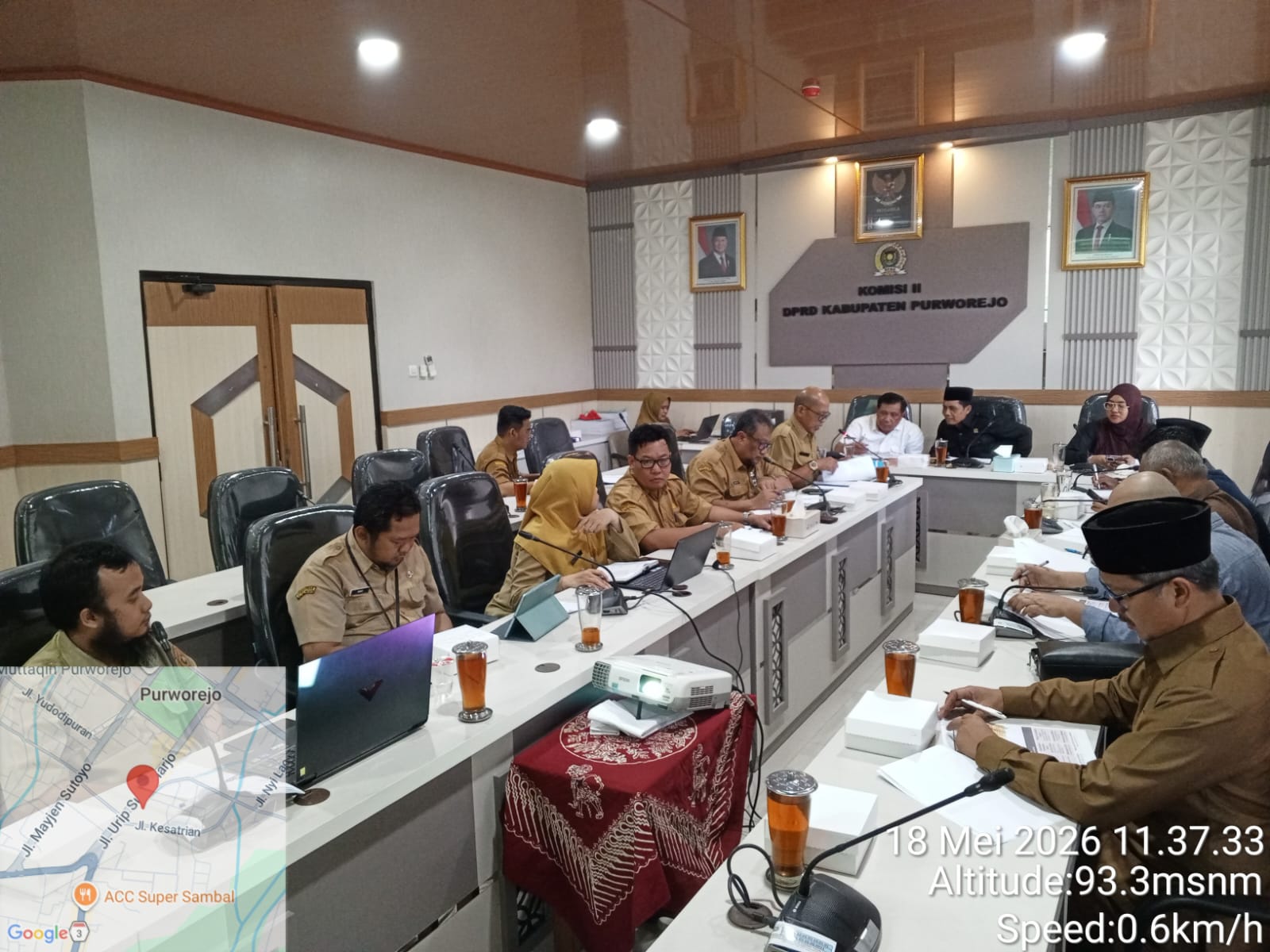 DPUPR Purworejo Sampaikan Paparan Program dan Kegiatan Tahun Anggaran 2026 di Hadapan Komisi II DPRD