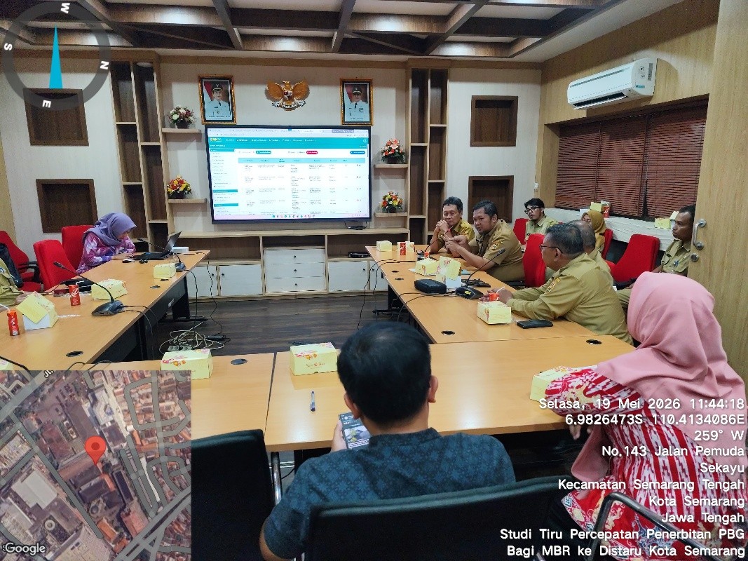 Studi Tiru terkait Percepatan Proses Pelayanan Penerbitan Persetujuan Bangunan Gedung (PBG) untuk Masyarakat Berpenghasilan Rendah (MBR)
