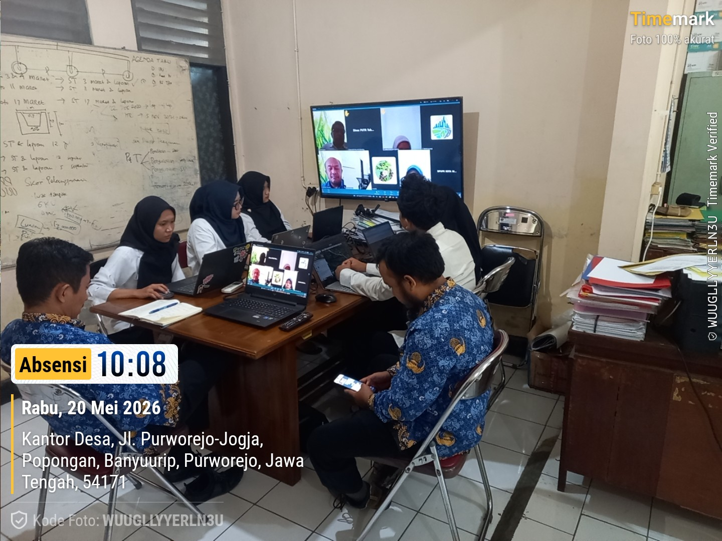 Rapat Pendataan Penetapan LP2B Pada Perda RTRW