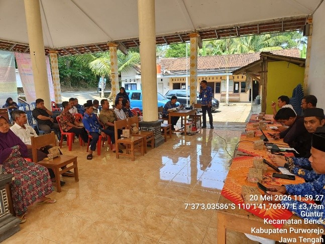 Penguatan Kapasitas Kelembagaan Pengelola Irigasi P3A Dharma Tirta “TIRTO HARDJO” Desa Guntur