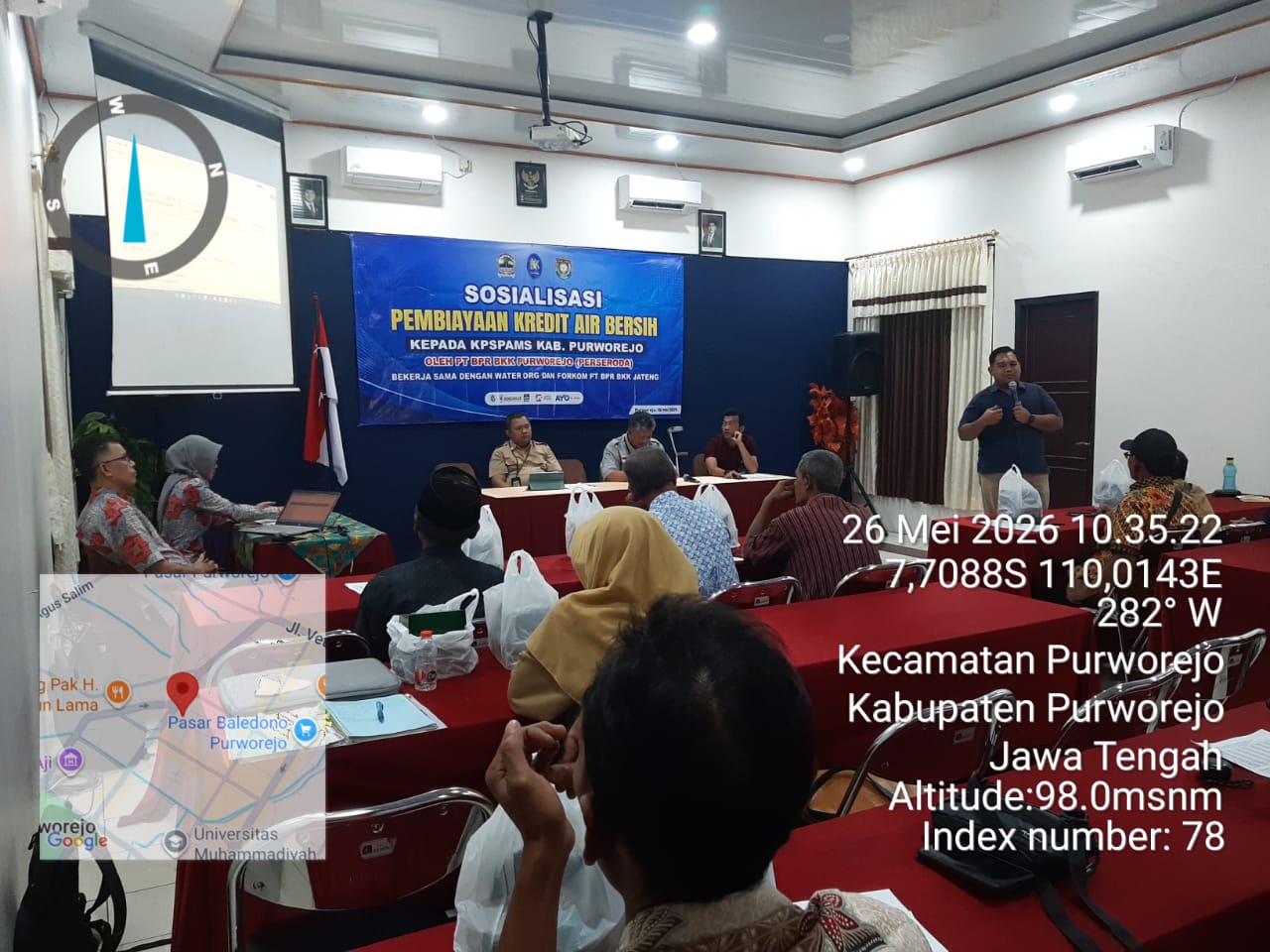 Sosialisasi Kredit Air Bersih Dorong Kemandirian KP-SPAM di Purworejo