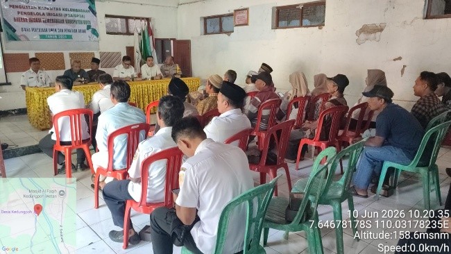 Tingkatkan Peran Masyarakat dalam Pengelolaan Jaringan Irigasi Desa Kedungpoh Melakukan  Penguatan Kapasitas Kelembagaan Pengelola Irigasi (P3A/GP3A)