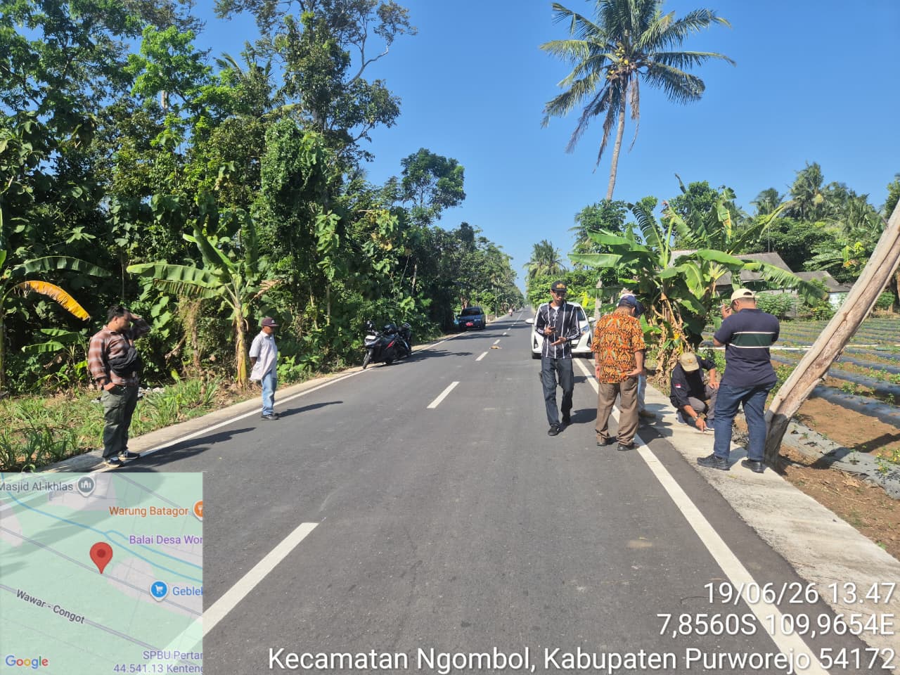 DPUPR BIDANG BINA MARGA Kabupaten Purworejo Laksanakan Serah Terima Akhir Pekerjaan (FHO) Peningkatan Jalan Diponegoro (APBD)