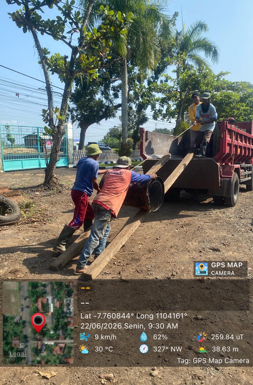 UPT PJI Wilayah Kemiri Ambil 30 Drum Aspal untuk Pemeliharaan Rutin Jalan Kalimeneng–Purbayan