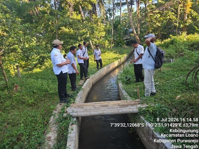 DPUPR Kabupaten Purworejo Laksanakan Final Hand Over (FHO) Empat Paket Pekerjaan Konstruksi Bidang Sumber Daya Air Tahun Anggaran 2025
